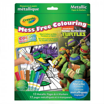 CRAYOLA - COLORING - MESS FREE COLOURING - TMNT